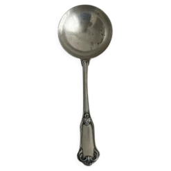 Cuillère à sauce en métal argenté