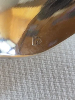 12 cuillères à café en métal argenté