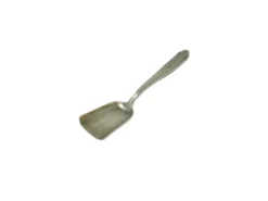Cuillère à sel en argent Art Déco, années 1930