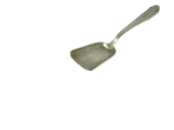 Cuillère à sel en argent Art Déco, années 1930