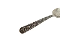 Cuillère à sel en argent, Mexique, années 1950