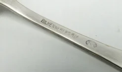 Cuillères en laiton vintage des Frères Henneberg, années 1930, ensemble de 5