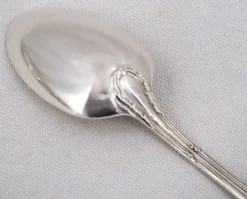 10 cuillères à entremets, métal argenté, 17,5 cm, Ercuis Trianon