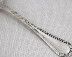 10 cuillères à entremets, métal argenté, 17,5 cm, Ercuis Trianon