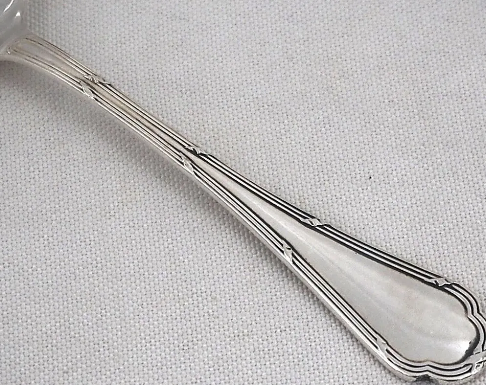 10 cuillères à entremets, métal argenté, 17,5 cm, Ercuis Trianon
