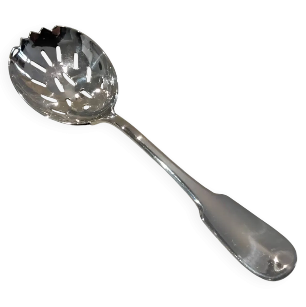 Cuillère à servir les glaçons métal argenté orfèvre Christofle cluny