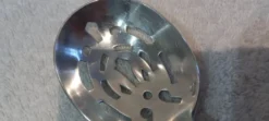 Cuillère à servir les glaçons métal argenté christofle baguette