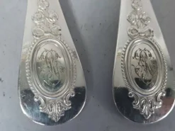 12 cuillères & 11 fourchettes Cailar Bayard (Christofle) métal argenté D178