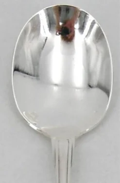 6 cuillères, pelles à glace, en métal argenté Christofle modèle Vendome