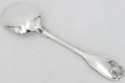 6 cuillères, pelles à glace, en métal argenté Christofle modèle Vendome