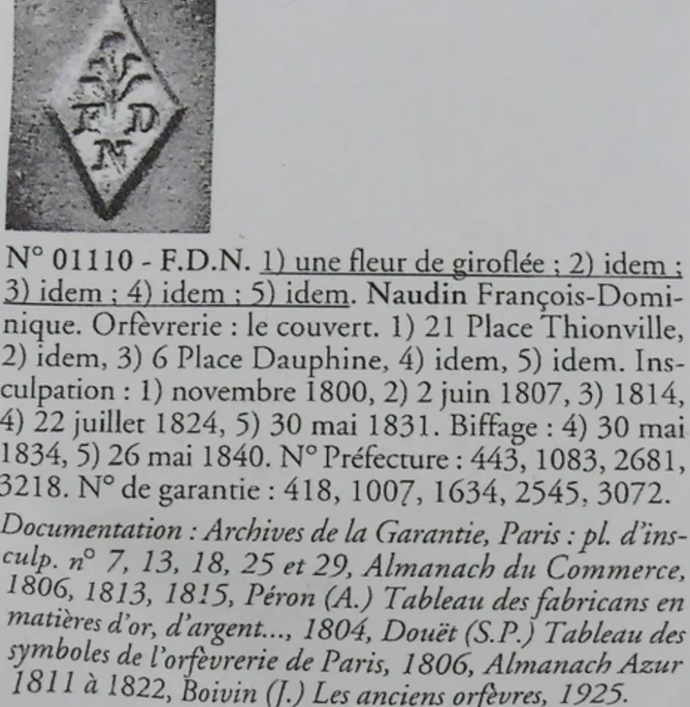 12 cuillères à thé, café, argent massif Vieillard, vermeil, modèle Filet droit.