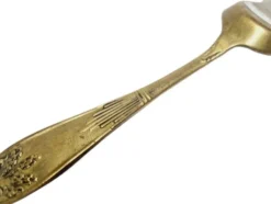 Cuillère à sucre de style Art Nouveau par Hersch Mordka Spiro, Pologne, années 1930.