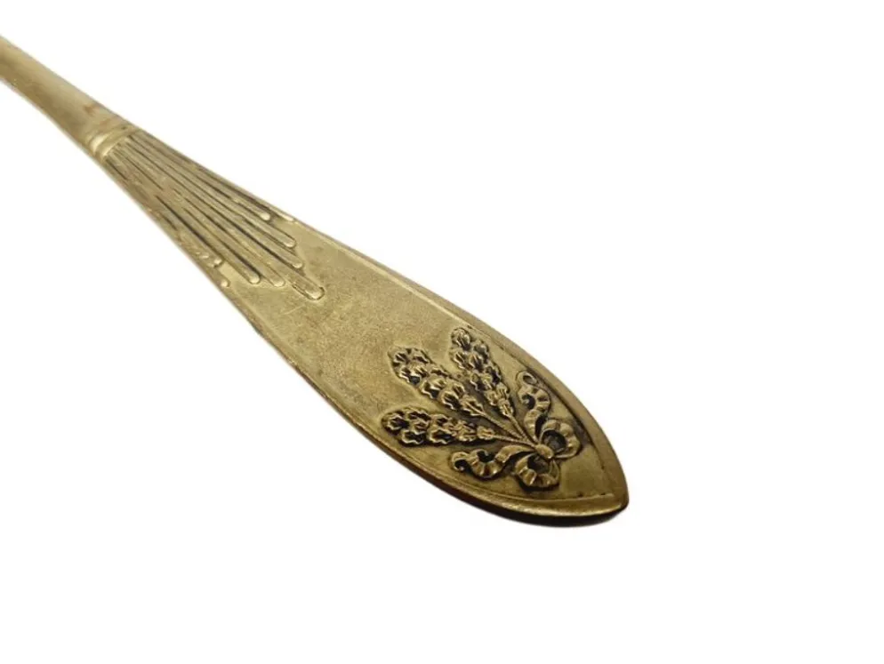 Cuillère à sucre de style Art Nouveau par Hersch Mordka Spiro, Pologne, années 1930.