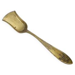 Cuillère à sucre de style Art Nouveau par Hersch Mordka Spiro, Pologne, années 1930.