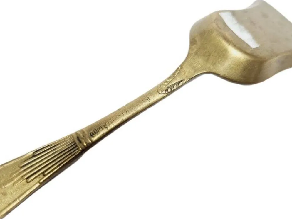 Cuillère à sucre de style Art Nouveau par Hersch Mordka Spiro, Pologne, années 1930.