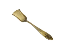 Cuillère à sucre de style Art Nouveau par Hersch Mordka Spiro, Pologne, années 1930.