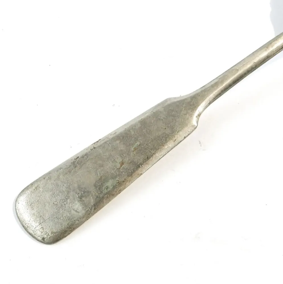 Cuillère à sucre en laiton argenté, Prage, Pologne, années 1930