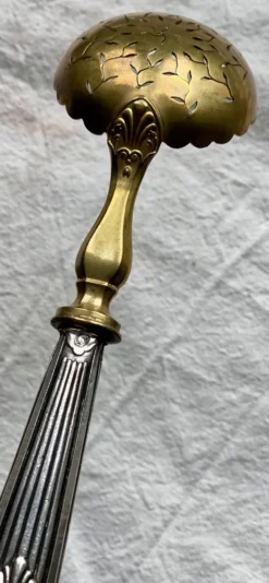Cuillère à sucre saupoudreuse argent XIXé