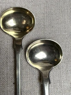 Cuillères à œufs à la coque des années 1890