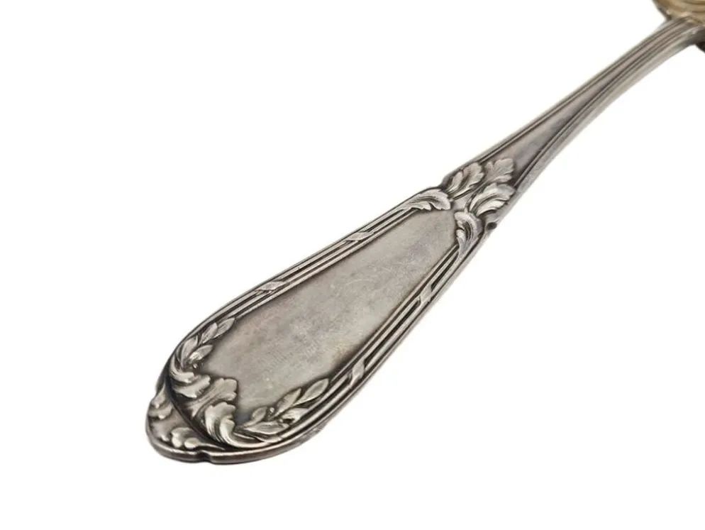 Cuillère à tomates marinées Biedermeier, France, années 1900
