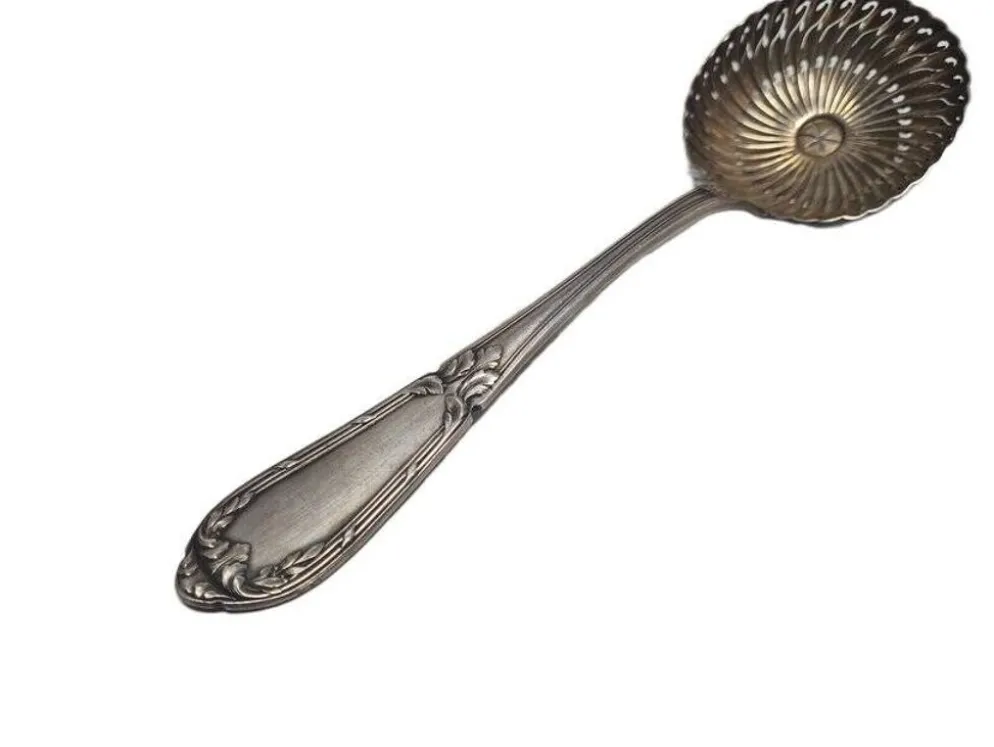 Cuillère à tomates marinées Biedermeier, France, années 1900