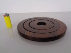 Danish Rosewood Coasters, 1960s, Set of 3
