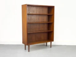 Danish Teak Bookcase by Børge Mogensen for Søborg, 1960s