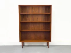 Danish Teak Bookcase by Børge Mogensen for Søborg, 1960s