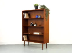 Danish Teak Bookcase by Børge Mogensen for Søborg, 1960s