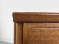 Danish Teak Desk with Drawers, 1960s