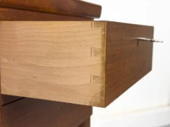 Danish Teak Desk with Drawers, 1960s
