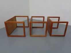 Danish Teak Nesting Tables by Preben Schou, 1960s, Set of 3