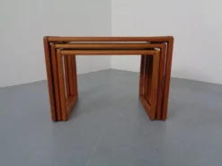 Danish Teak Nesting Tables by Preben Schou, 1960s, Set of 3