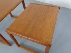 Danish Teak Nesting Tables by Preben Schou, 1960s, Set of 3