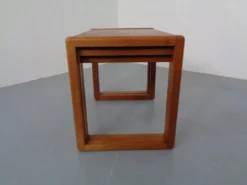Danish Teak Nesting Tables by Preben Schou, 1960s, Set of 3