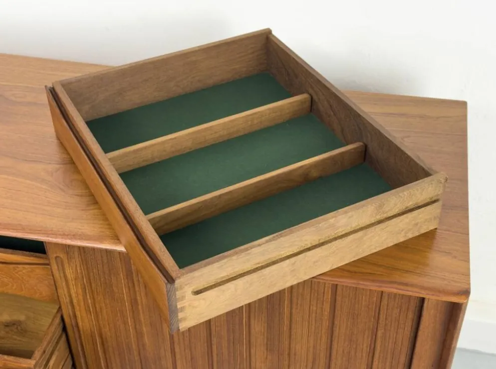 Danish Teak Sideboard from Johannes Aasbjerg, 1960s