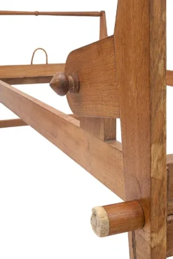 Daybed ancien pliable par Guillerme et Chambron