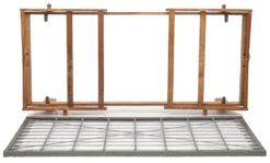 Daybed ancien pliable par Guillerme et Chambron