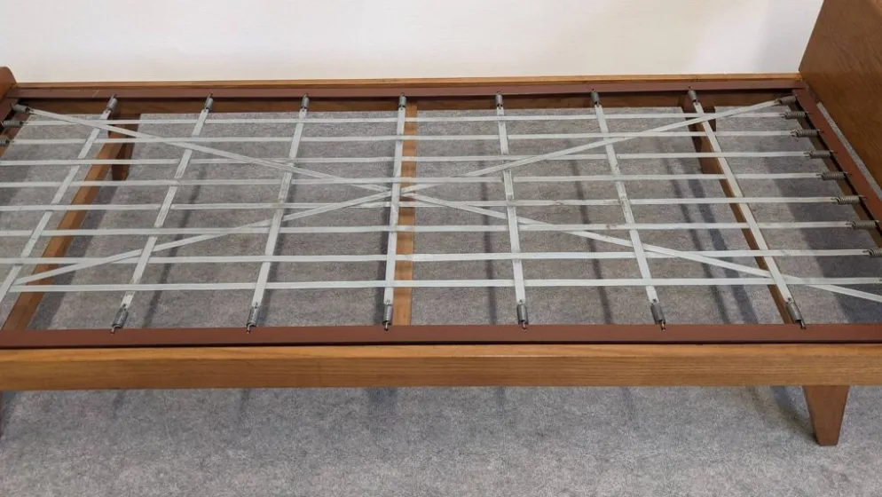 Daybed, banquette ou lit de repos de style scandinave, France vers 1960