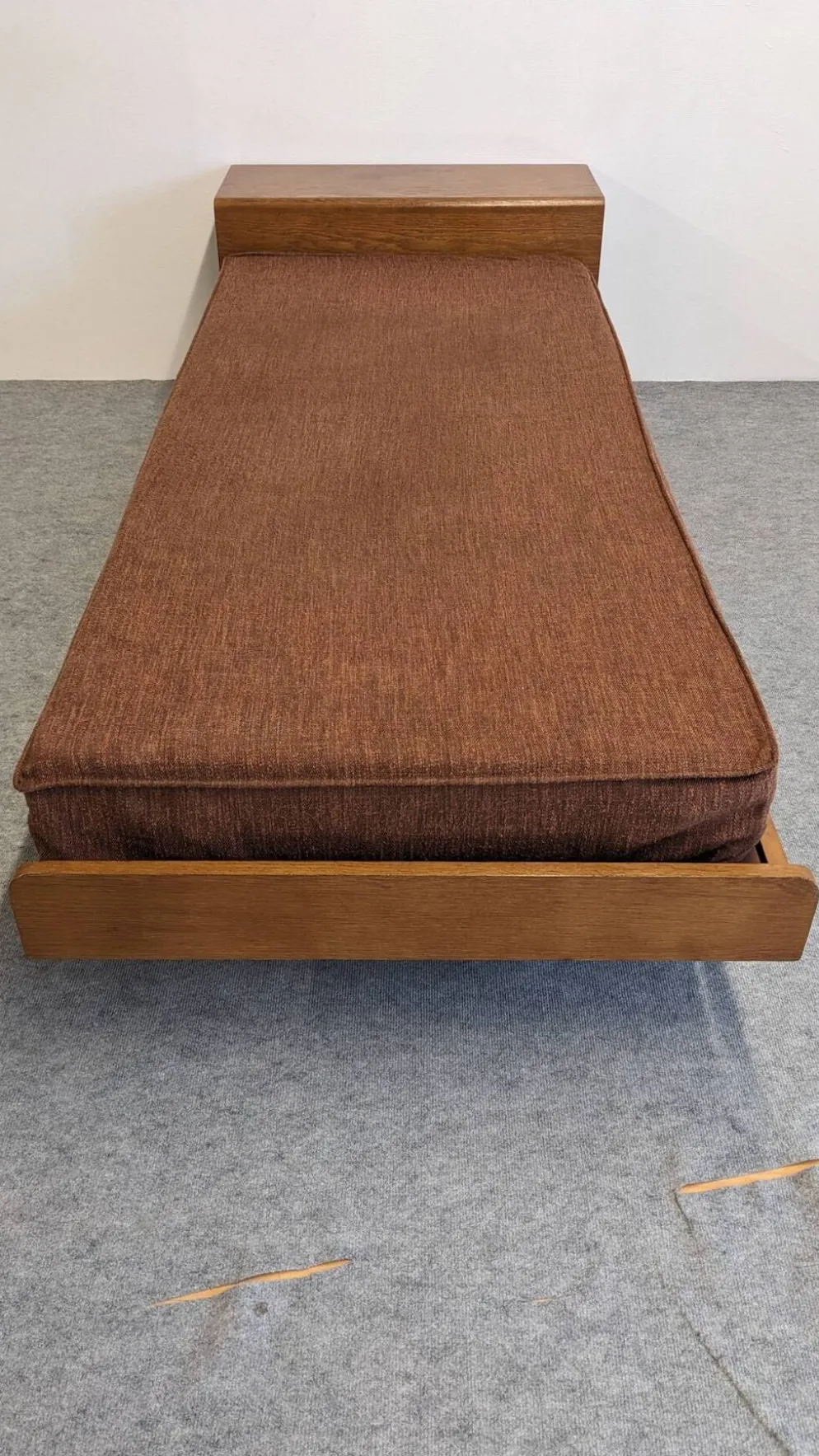 Daybed, banquette ou lit de repos de style scandinave, France vers 1960