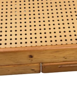 Daybed en pin avec tiroirs, années 50