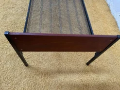 Daybed ou lit simple scandinave placage teck