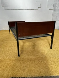 Daybed ou lit simple scandinave placage teck