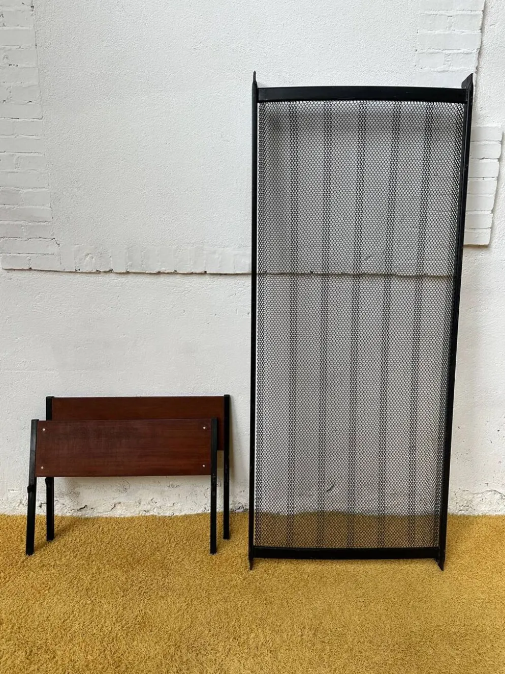 Daybed ou lit simple scandinave placage teck