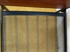 Daybed ou lit simple scandinave placage teck