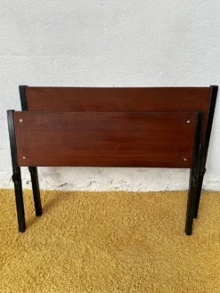 Daybed ou lit simple scandinave placage teck