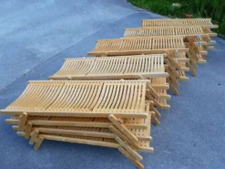 Daybed Rex en bois par Niko Kralj pour Stol Kamnik, 1976