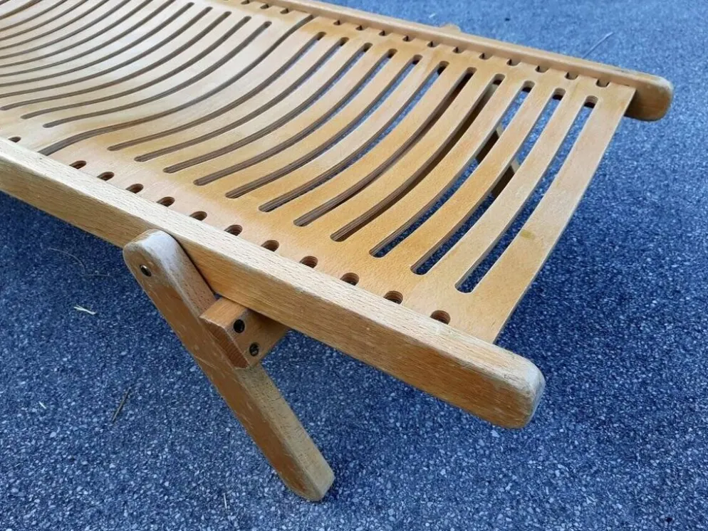 Daybed Rex en bois par Niko Kralj pour Stol Kamnik, 1976