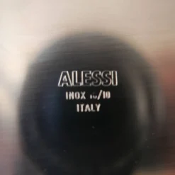 design Ettore Sottsass set Alessi sel povre vinaigre huile en verre et méta