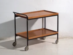 Desserte ancienne OPAL en bois – Allemagne, vers 1960
